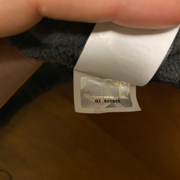 The North Face half zip 2 tone fleece black and dark heather Large - Picture 8 of 8